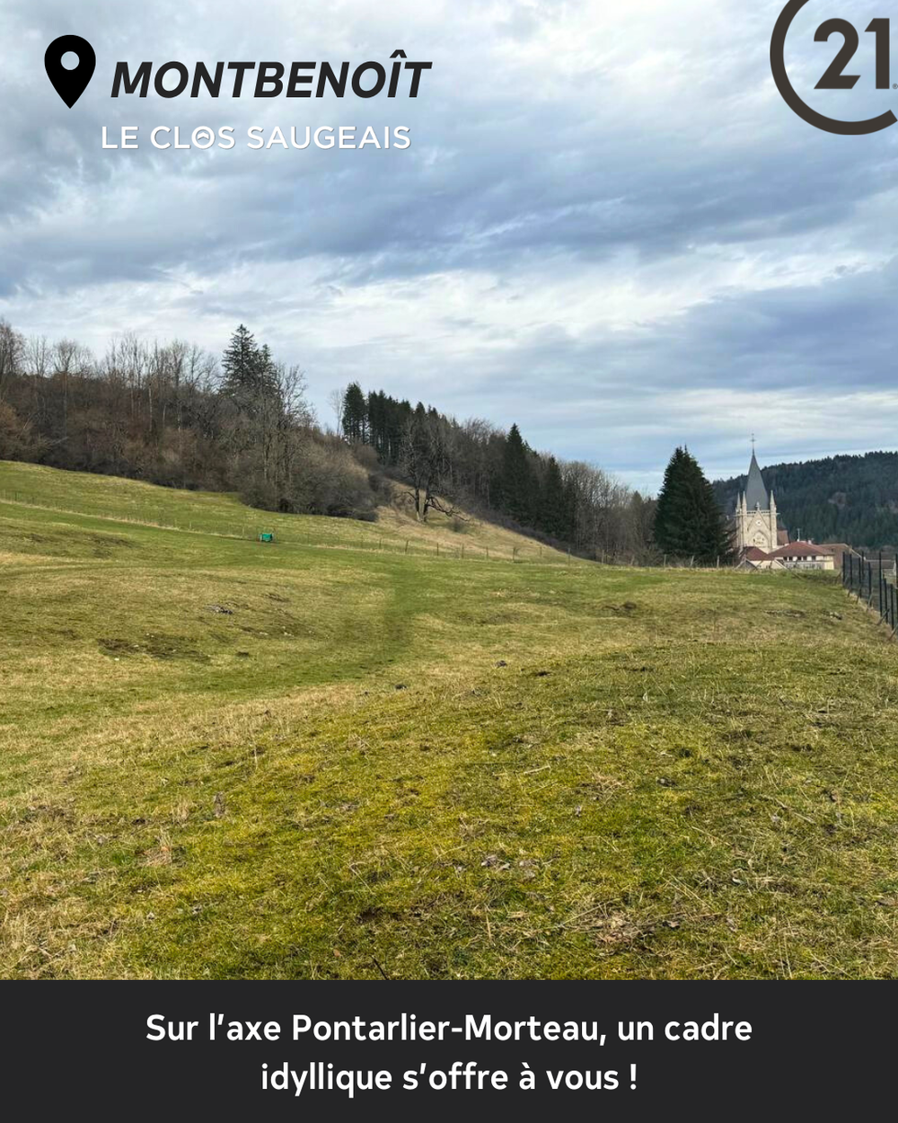 Montbenoit, Haut-Doubs, Sauget, Saugeais, Terrain, Libre Constructeur